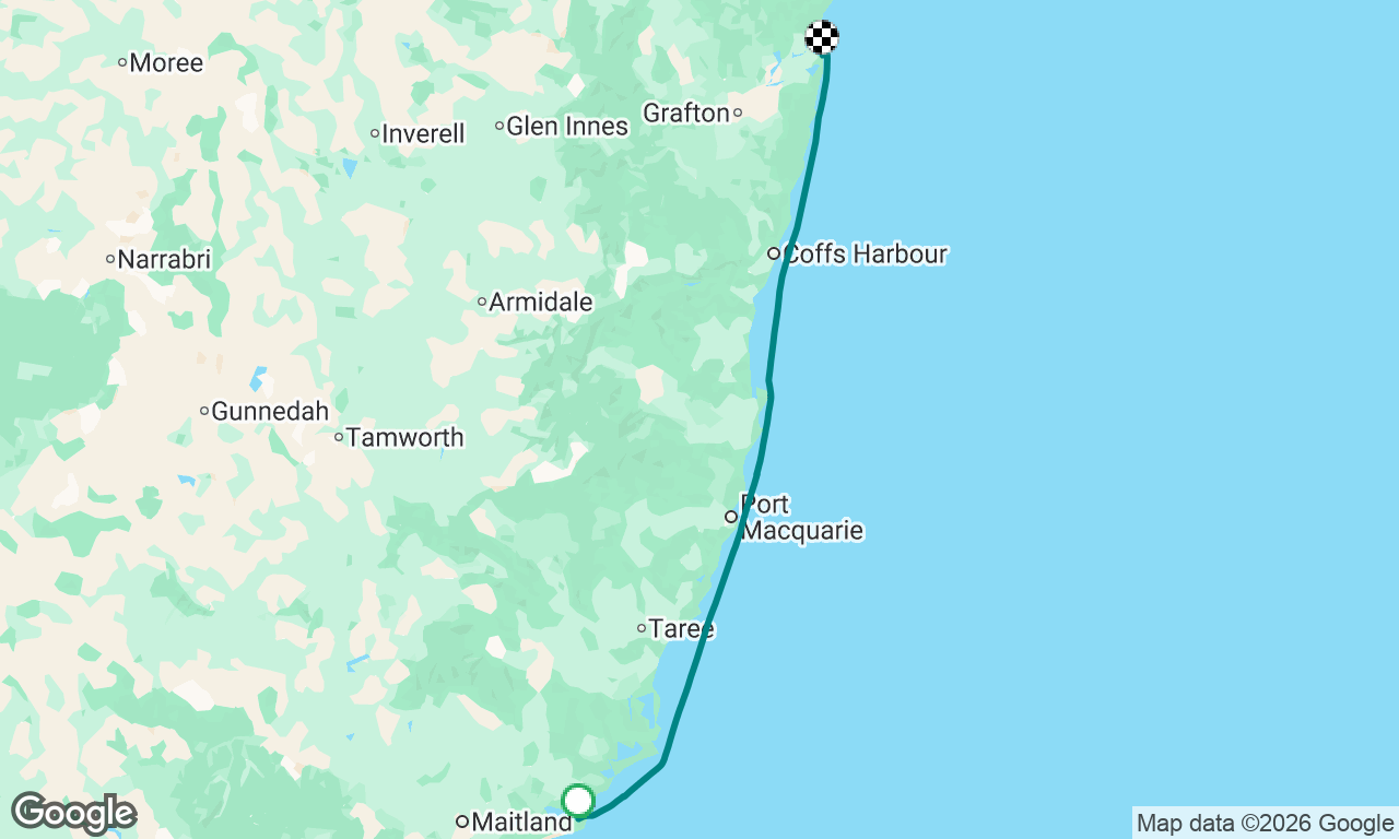 Voyage map