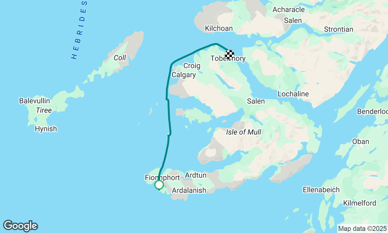 Tinkers Hole to Tobermory