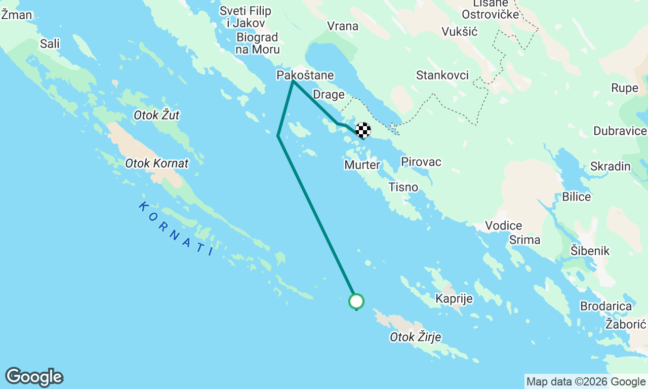 Voyage map