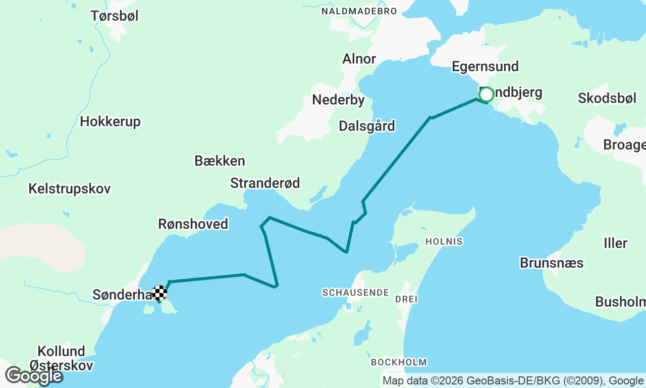 Voyage map