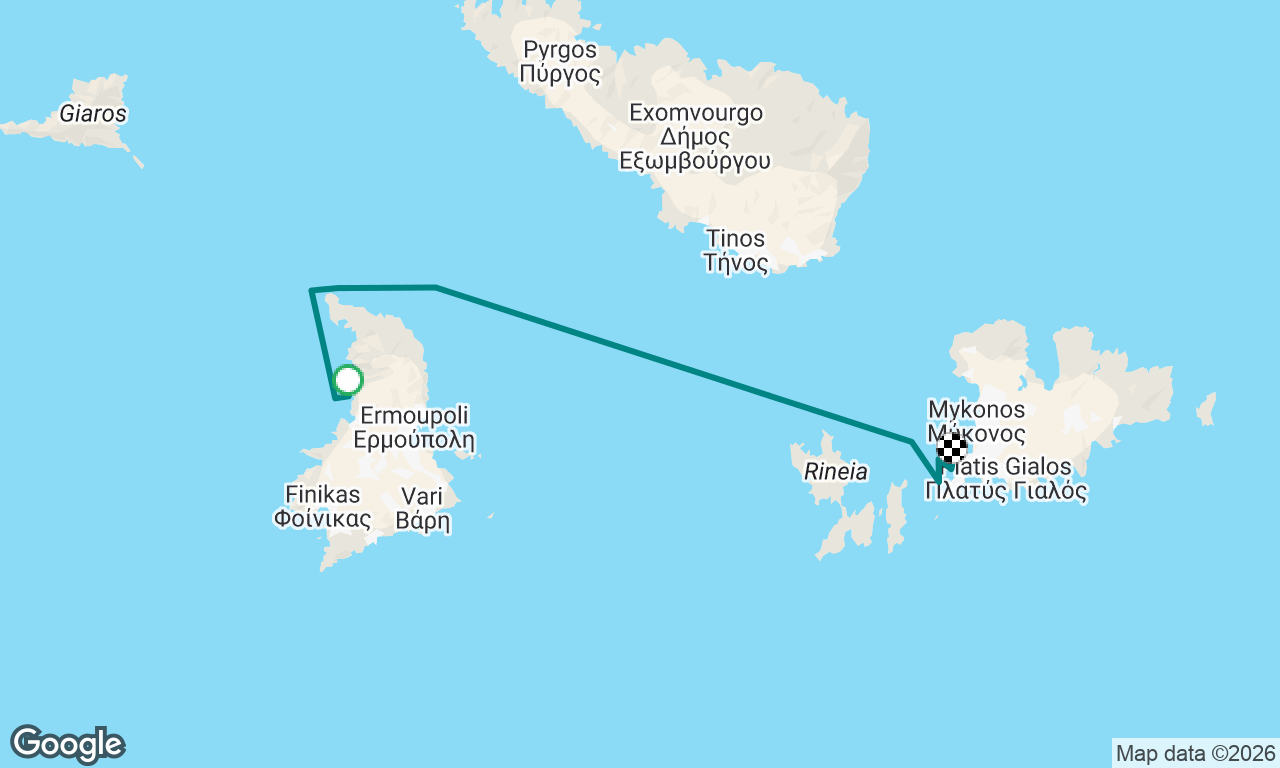 Voyage map