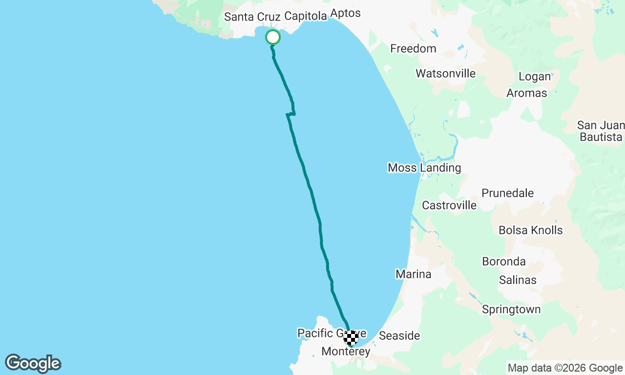 Voyage map