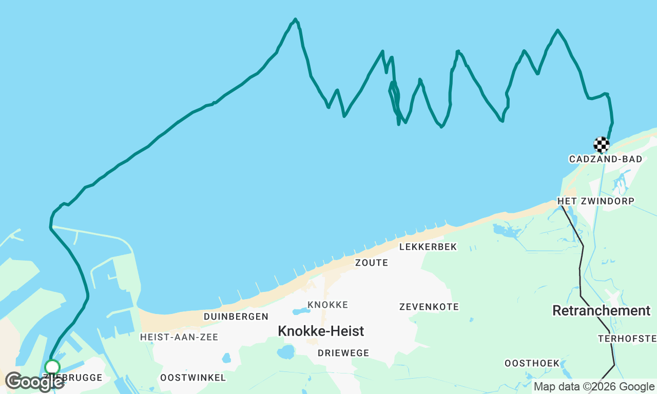 Zeebrugge naar Cadzand-Bad #3