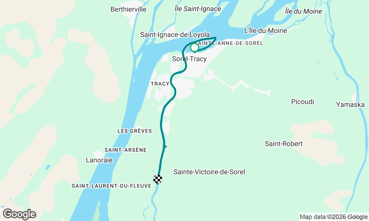 Voyage map