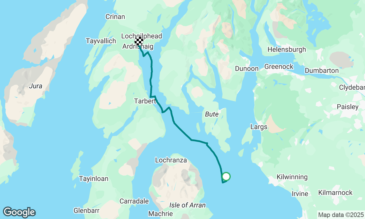 Ardrossan to Ardrishaig

