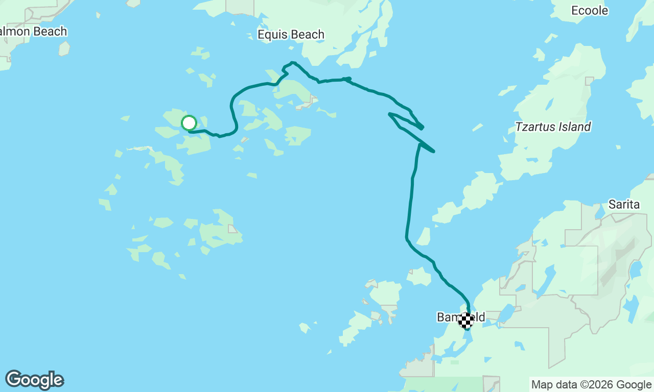 Rounding Vancouver Island day 21