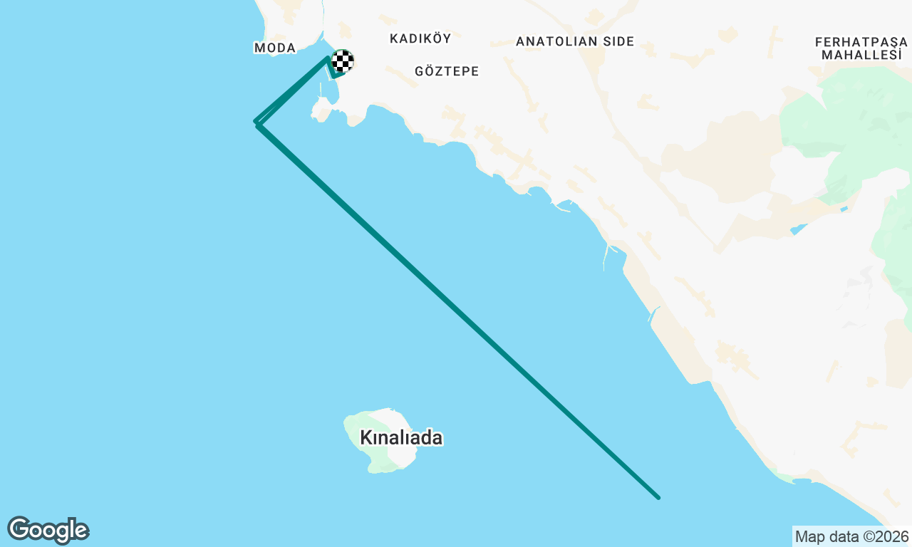 Voyage map