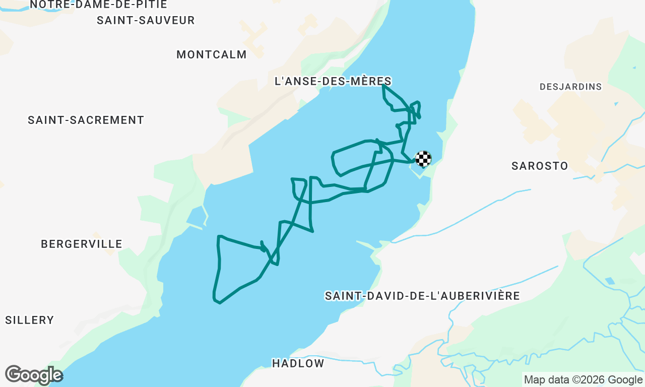 Voyage map