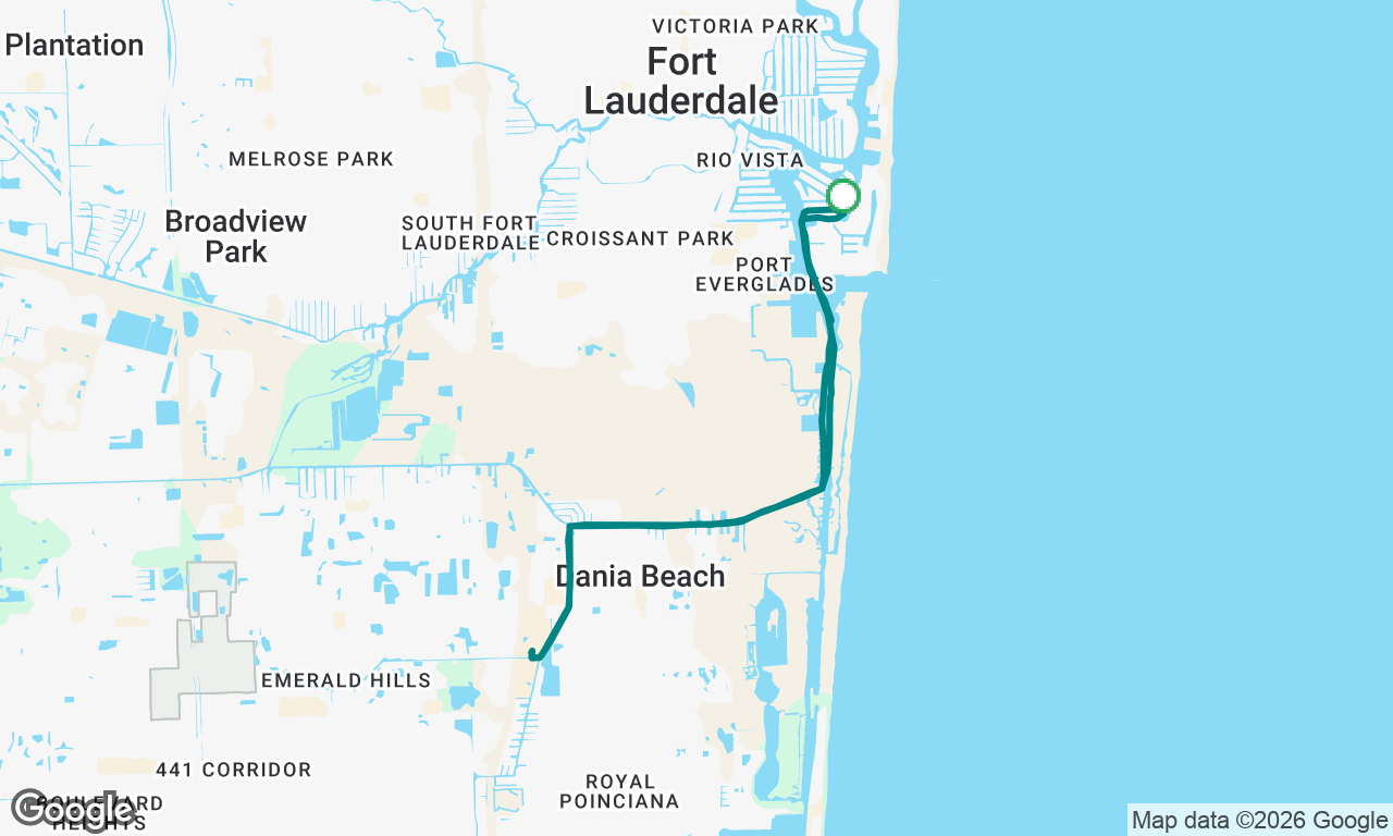 Voyage map