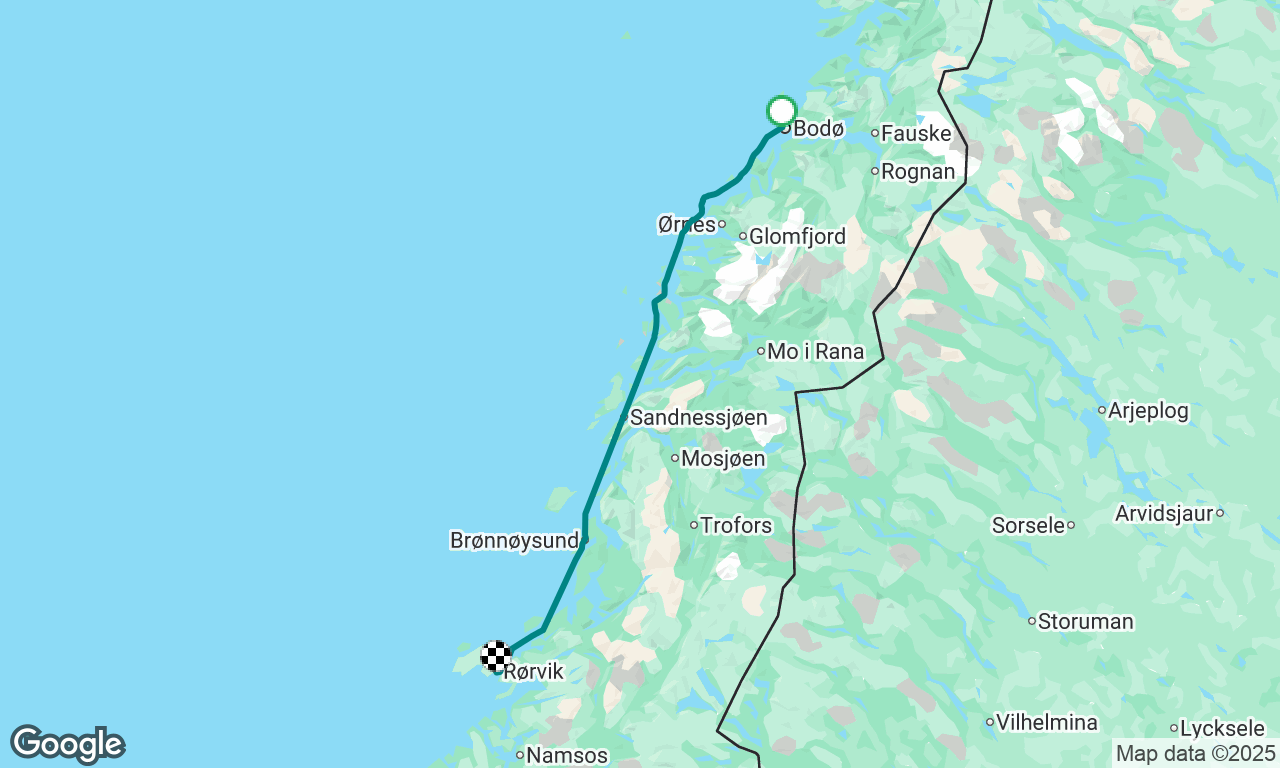 Bodo to Rorvik