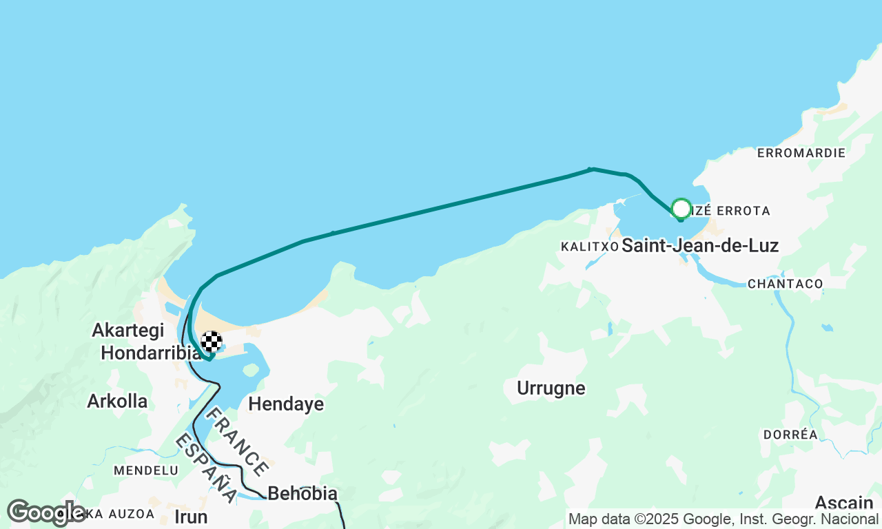 Vacances sur West Wind (Europe) 
Entrée marina Hendaye -fin 🥲