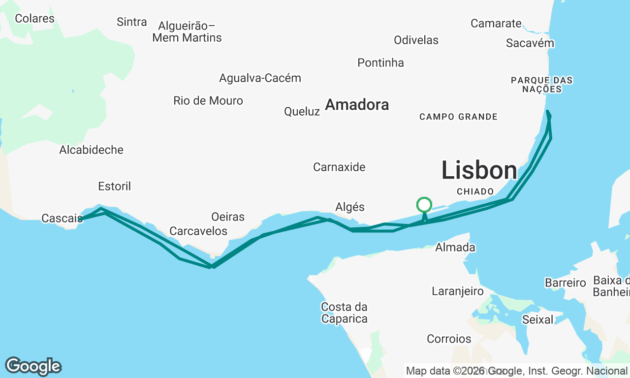 Voyage map