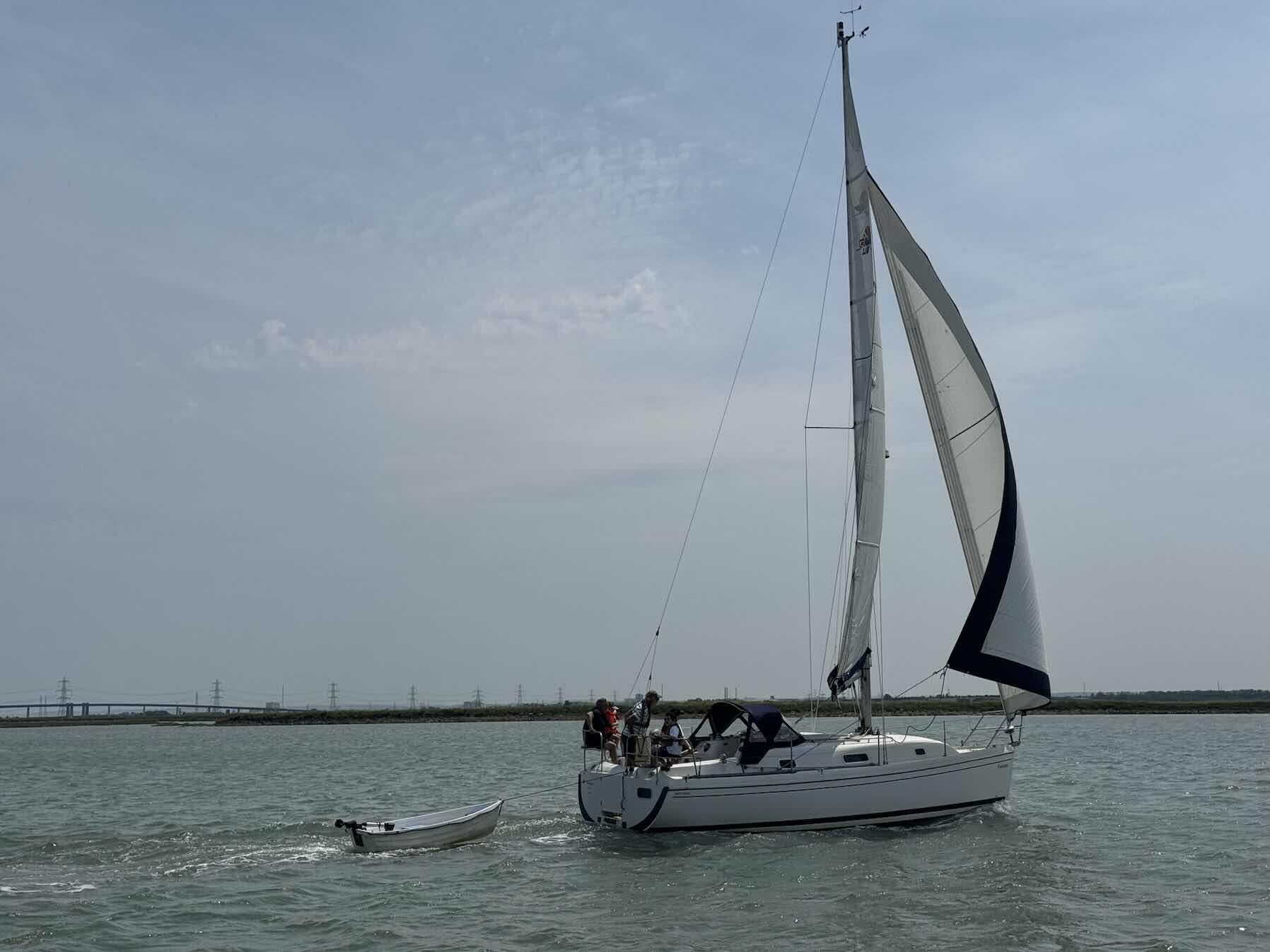 Practising with Kaya - Day 4 LHYC Charity Race_70E73D3B-5388-4A19-B14A-62D15D6BC602