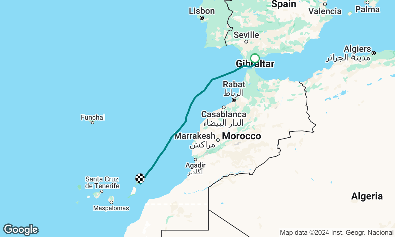 Gib to Lanzarote