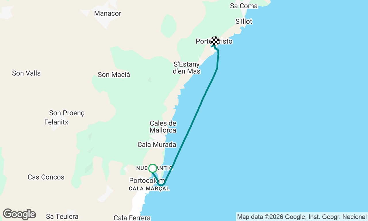 Charters Baleares S2P5 Portocolom - Porto Cristo (Sp)
