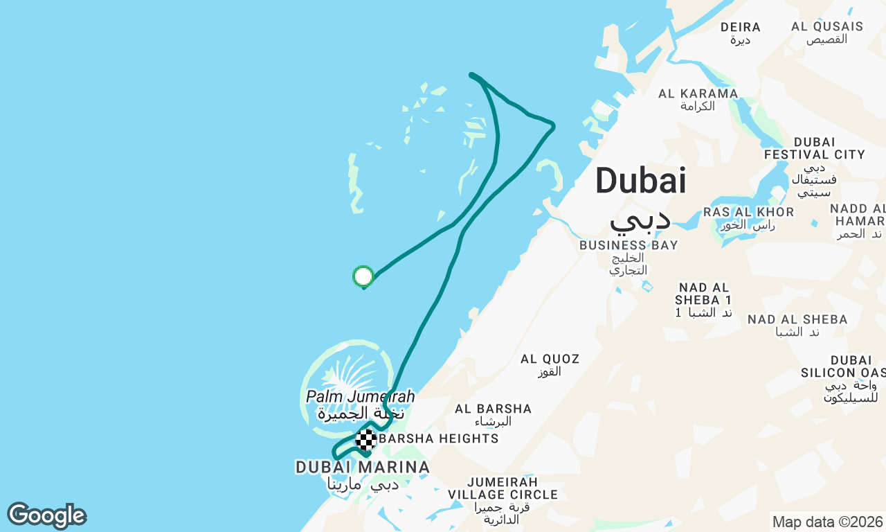 Voyage map