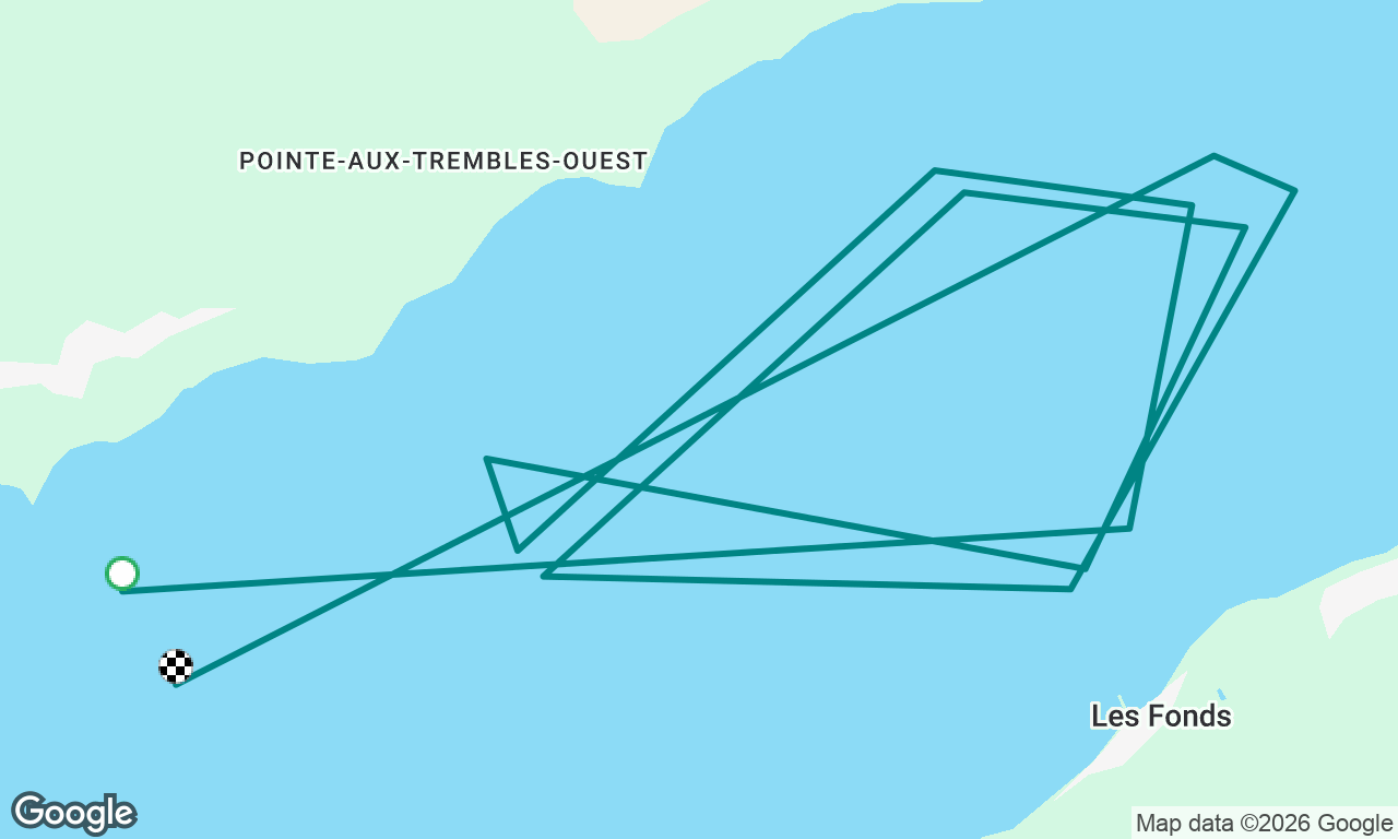 Voyage map