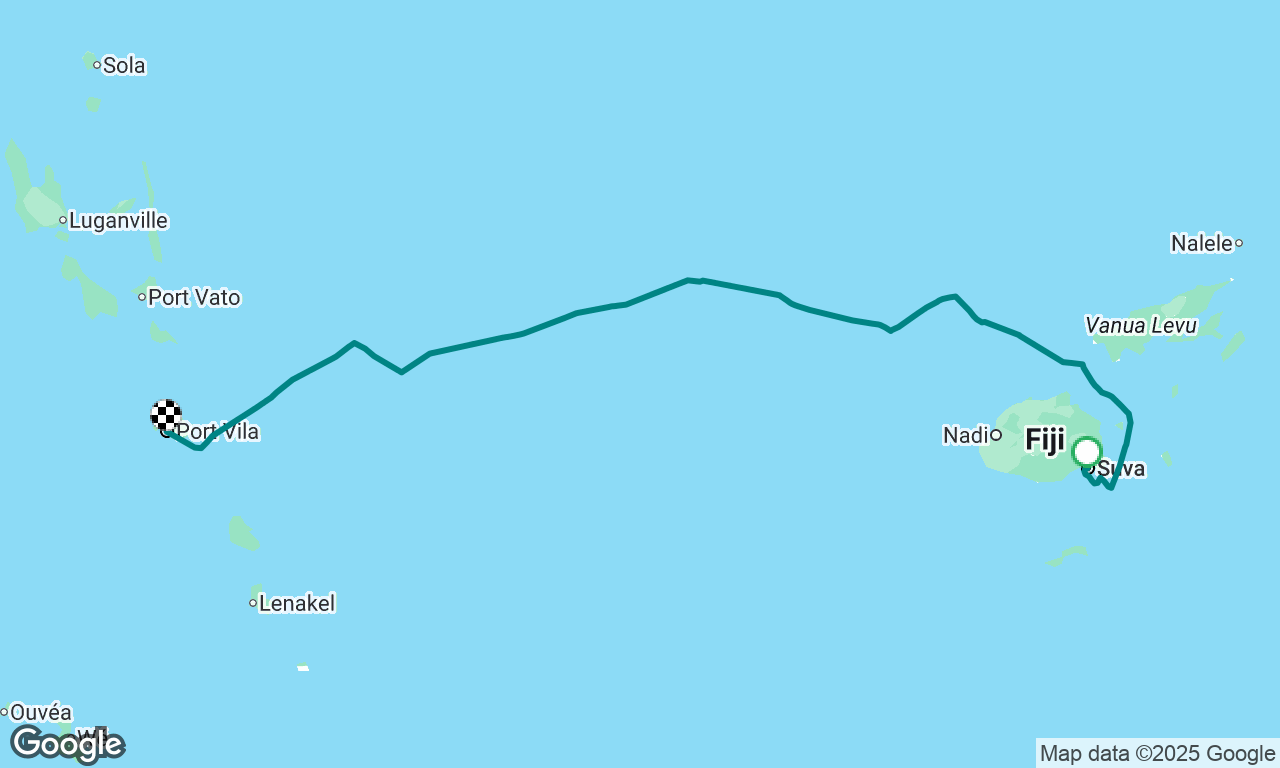 Fiji to Vanuatu