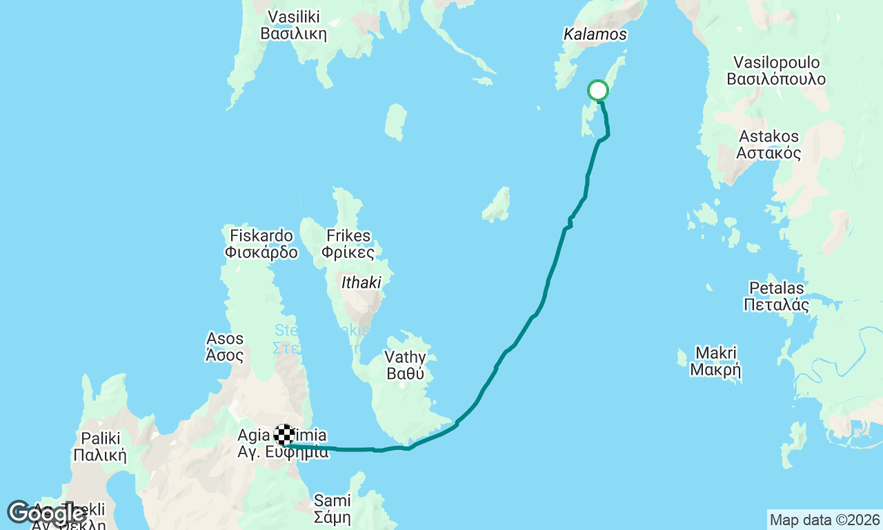 Voyage map