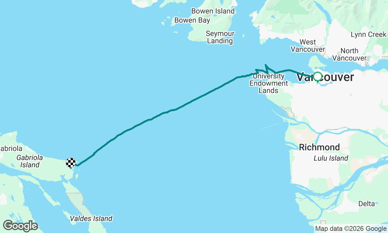 Voyage map