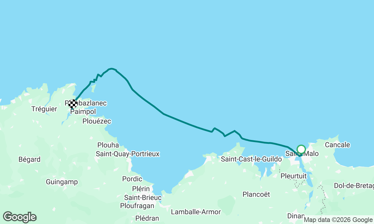 Voyage map