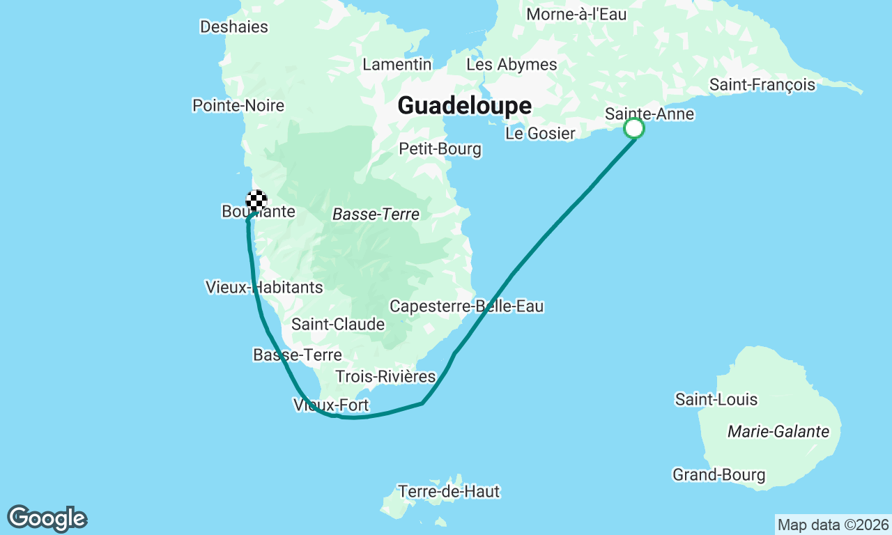 Voyage map