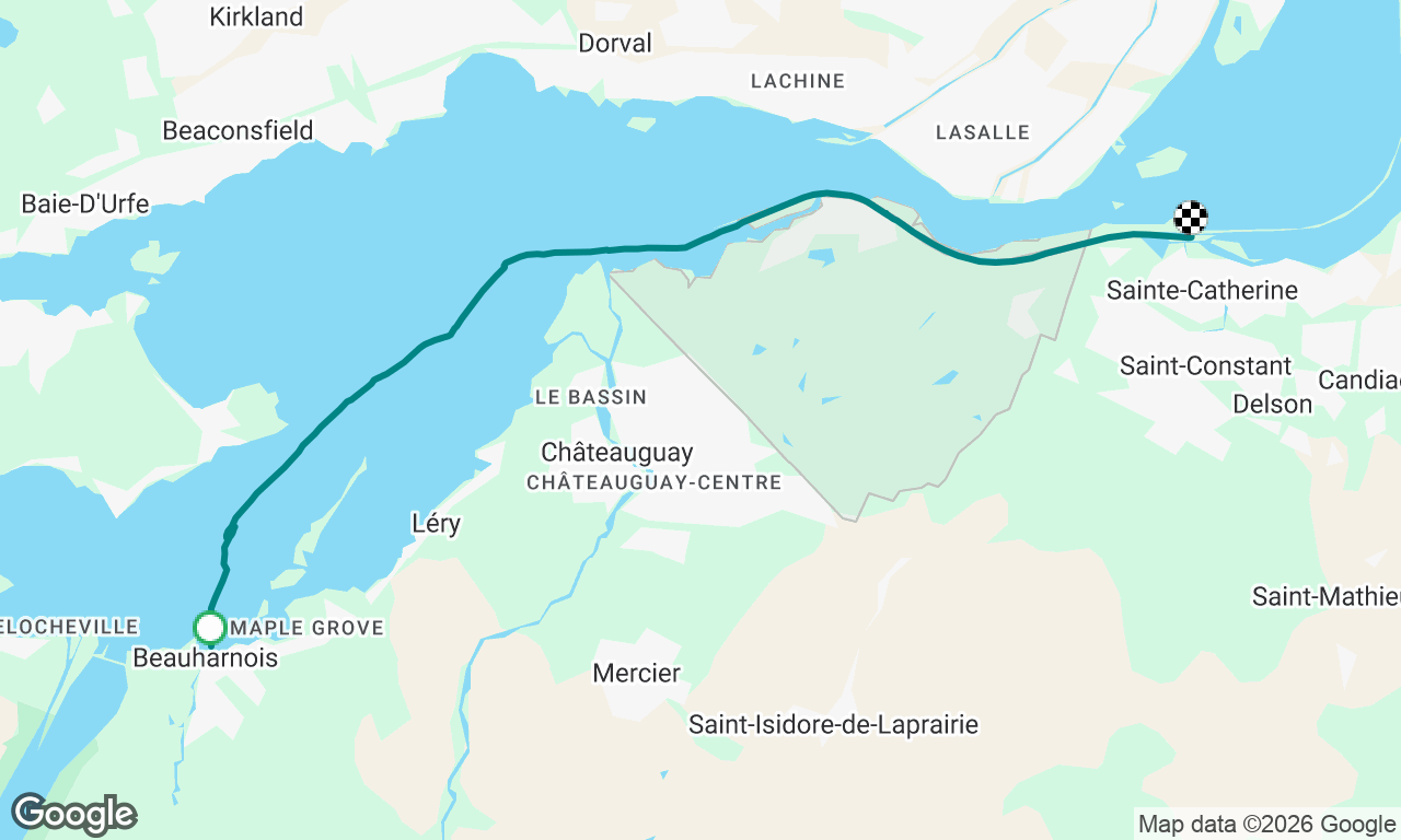 Voyage de trois jours au lac St-Louis 3/3 - Beauharnois - Écluses Ste-Catherine