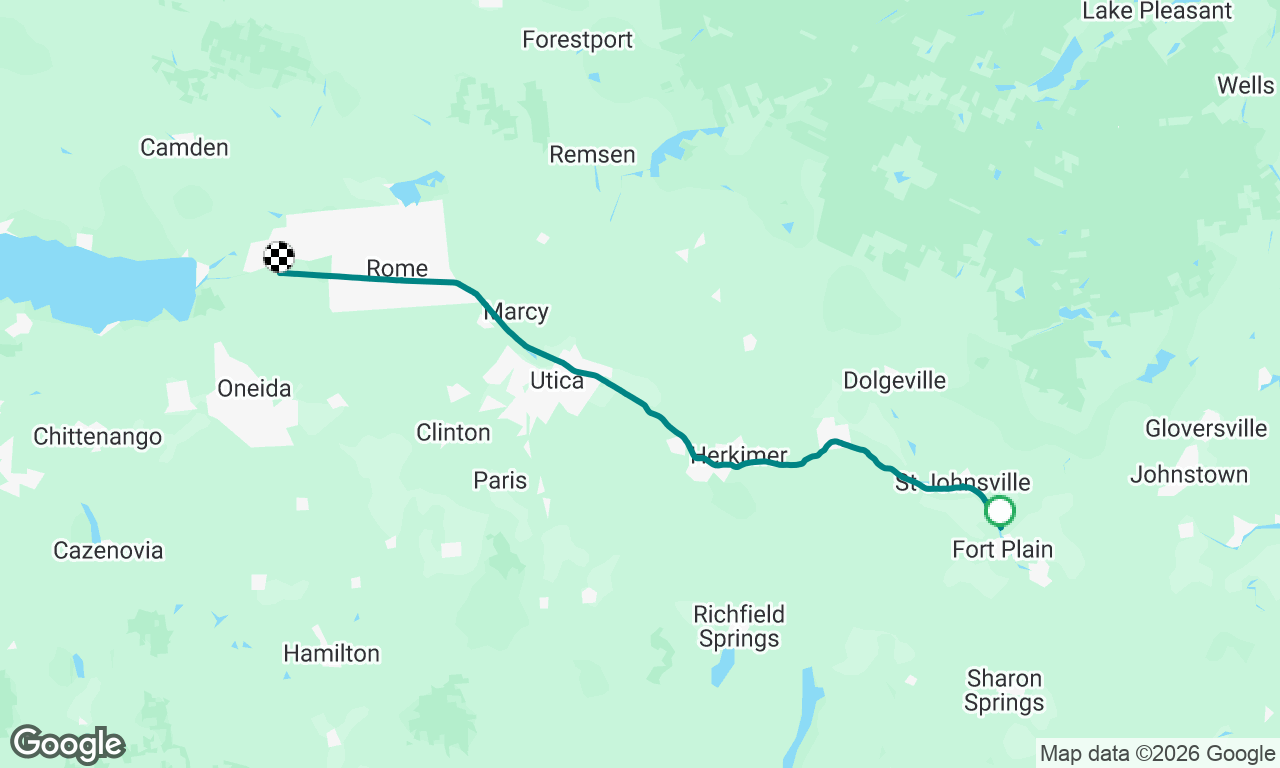 Voyage map