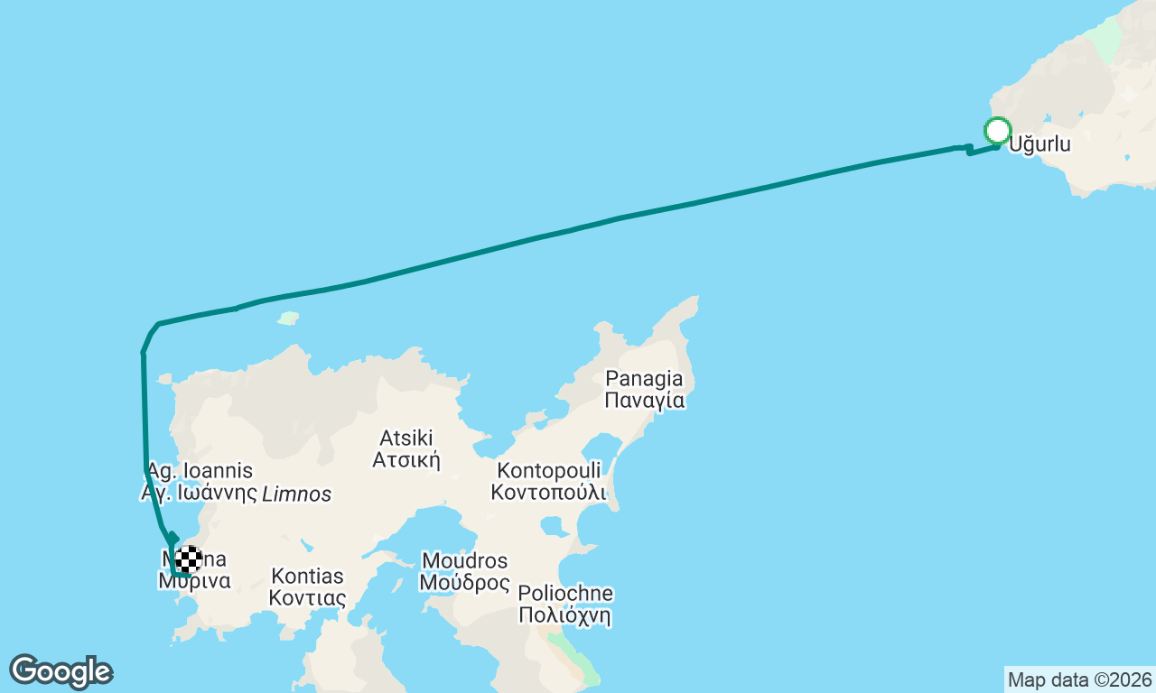 Voyage map