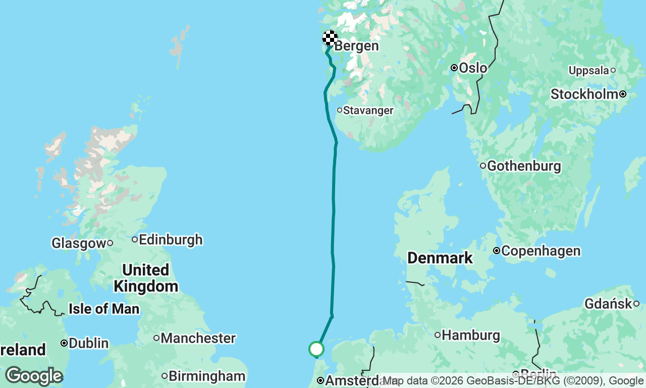Den Helder to Bergen