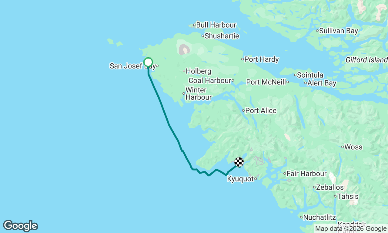 JibSet RRR 2026 Day 13
Sea Otter Cove to Bunsby Islands