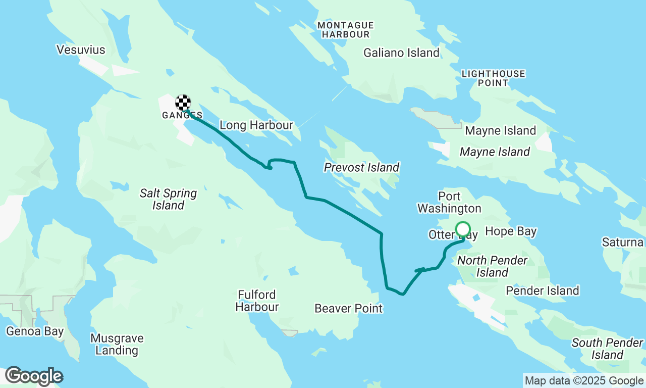 Otter Bay to Ganges Marina