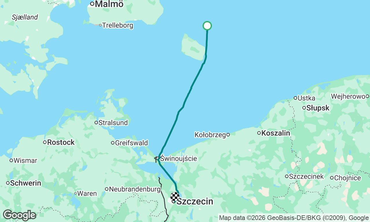 Voyage map