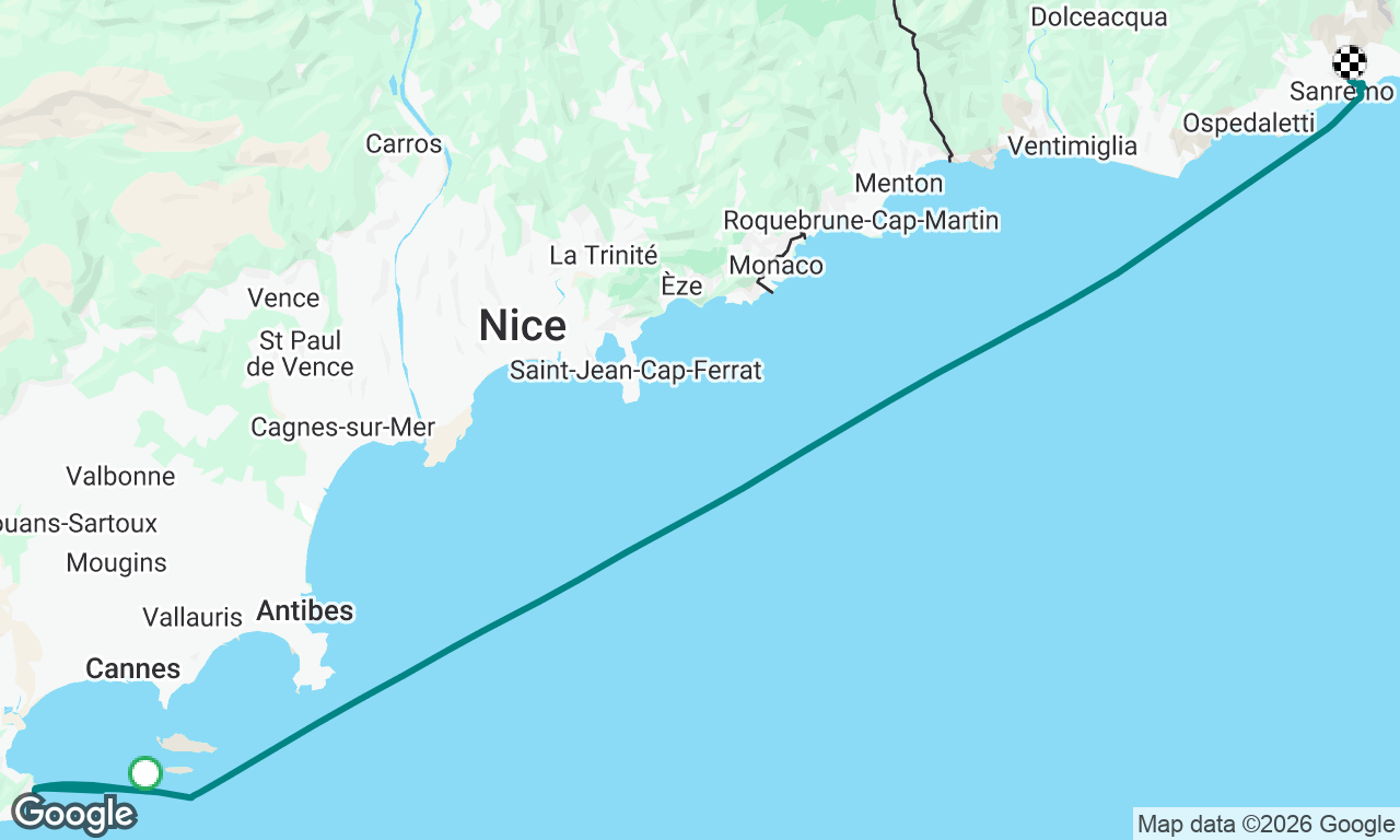 Voyage map