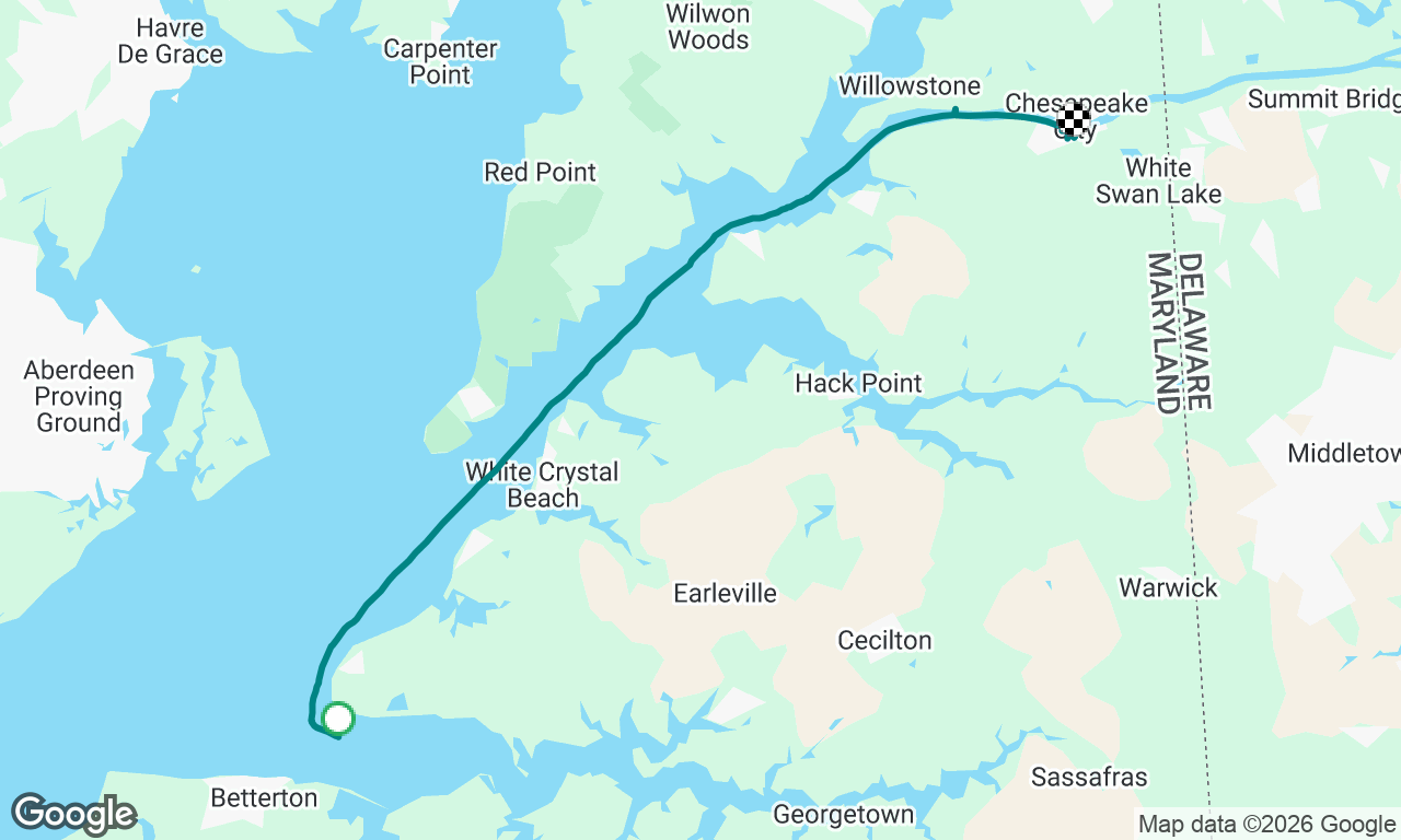 Voyage map