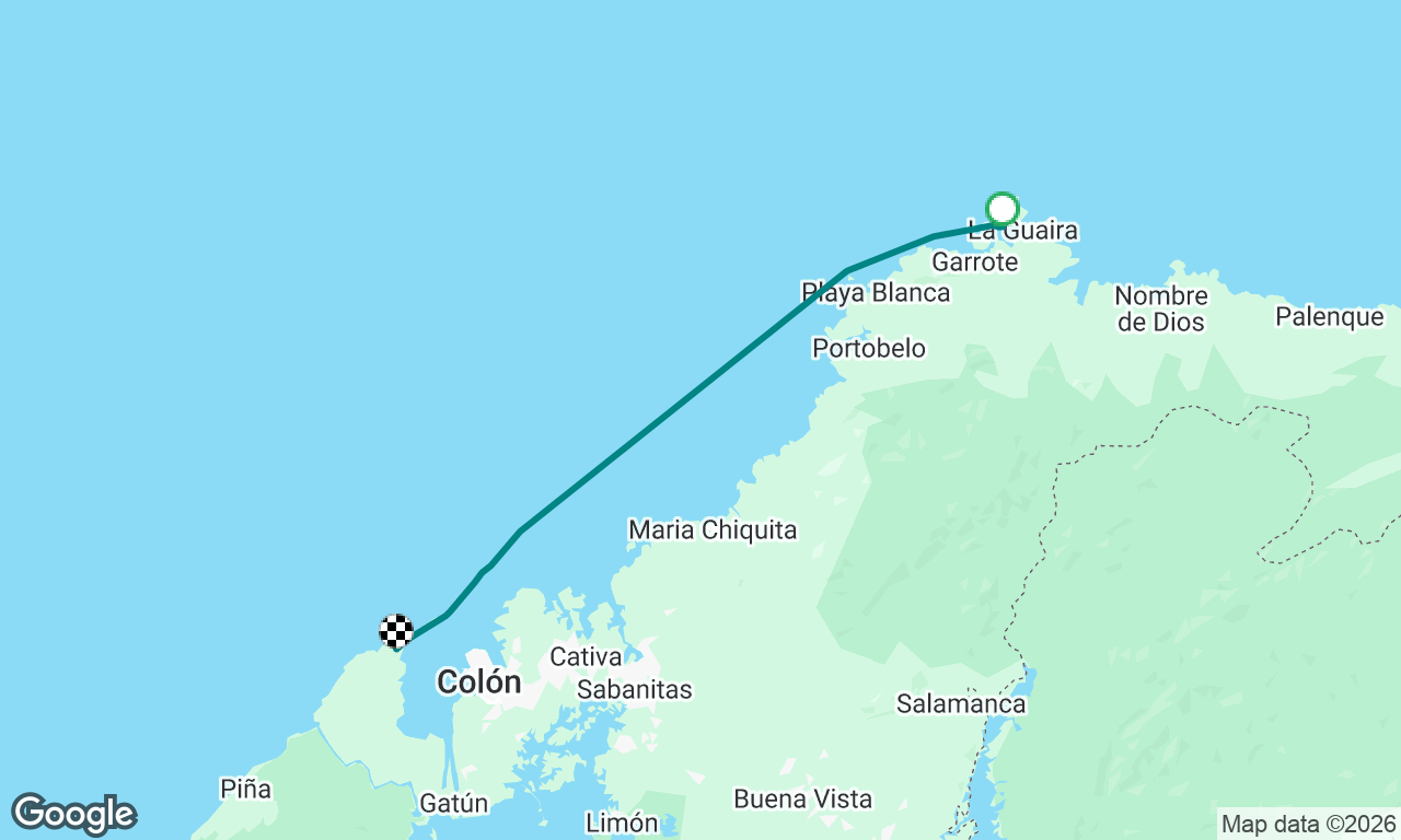 Litton bay to shelter bay Marina, Panama