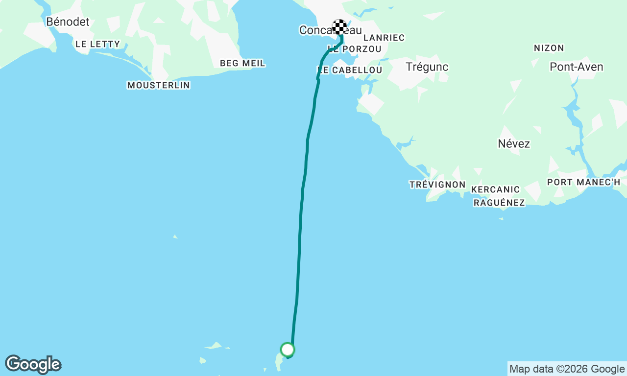 Voyage map