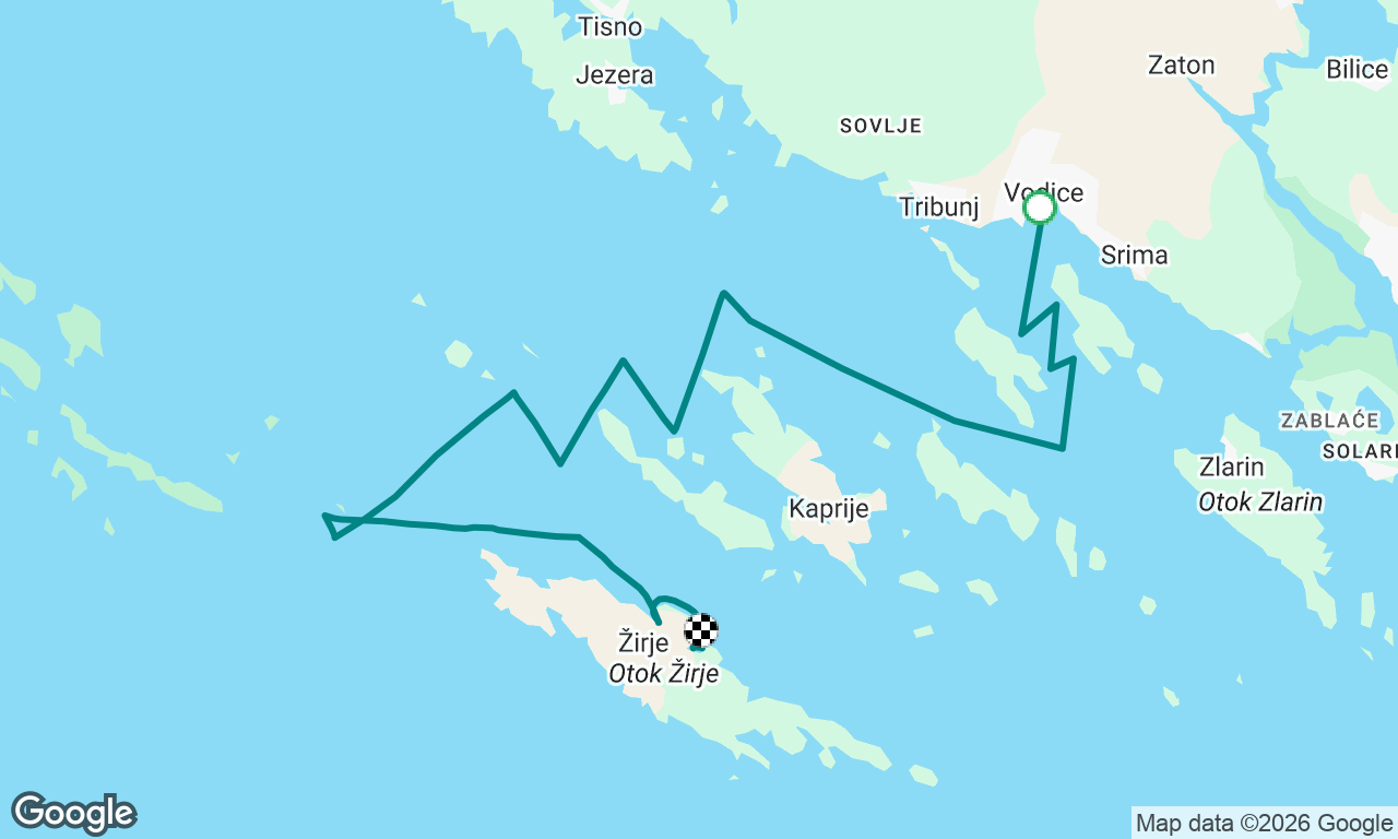 Voyage map
