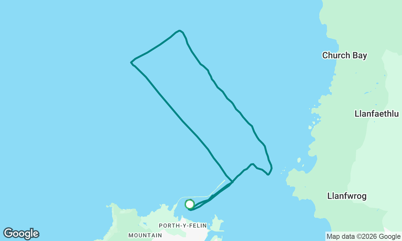 Day sail in Holyhead Bay