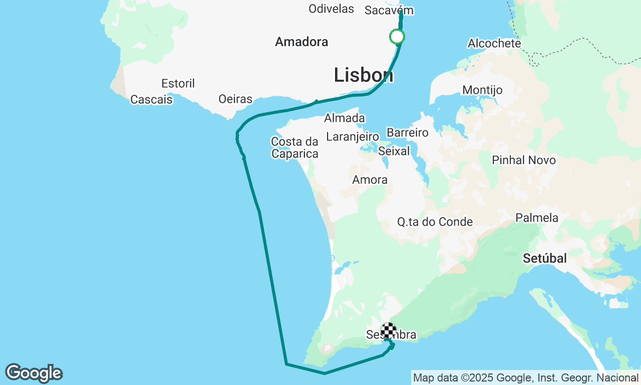 Lisboa Oriente - Sesimbra