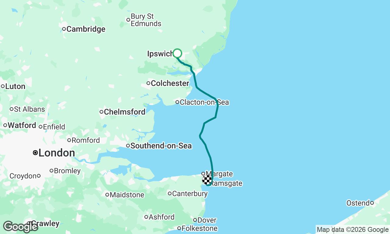 Delivery trip part 1 Fox’s-Ramsgate