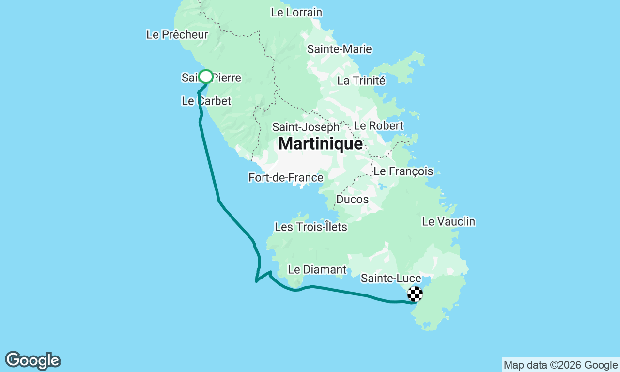 Voyage map