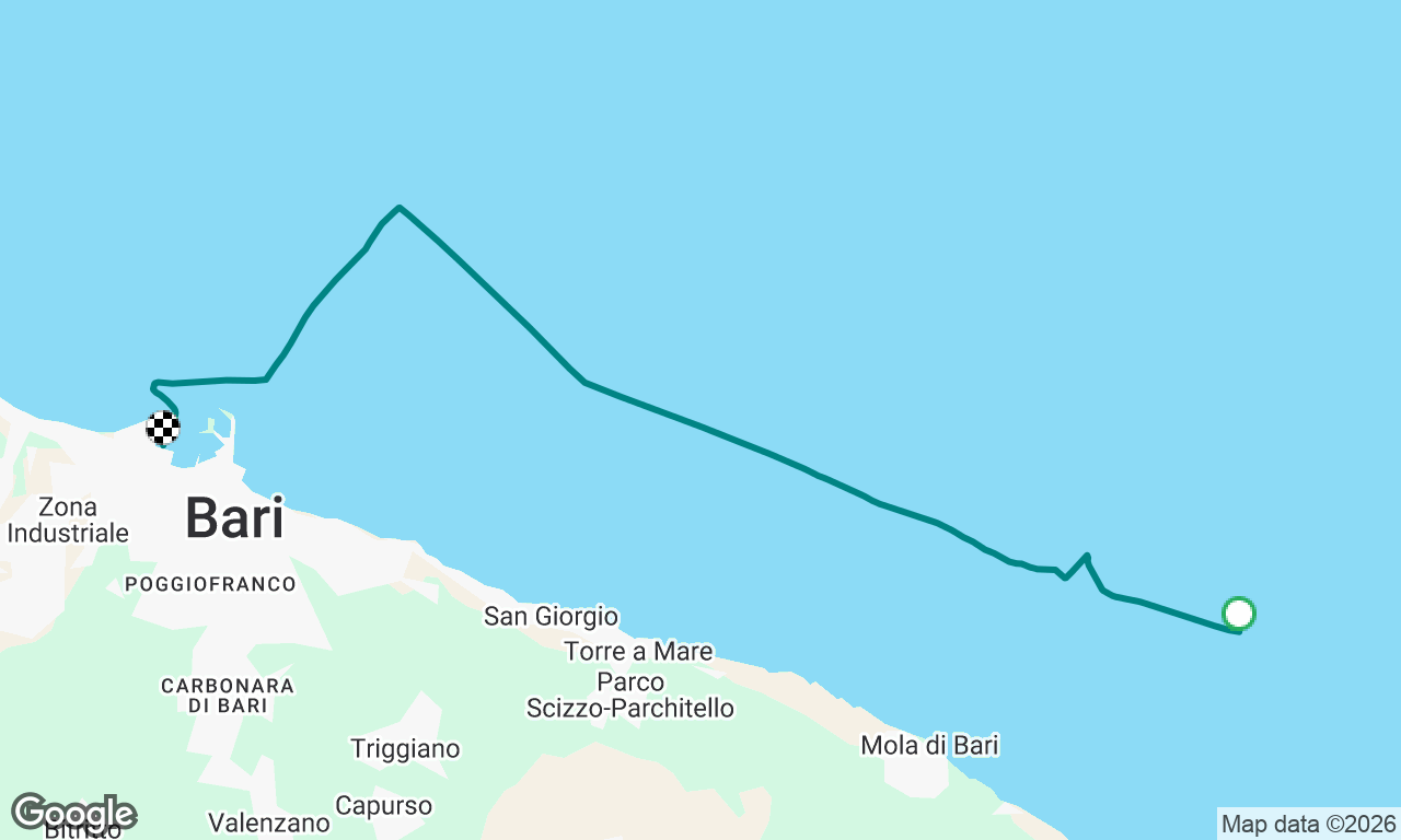 Voyage map
