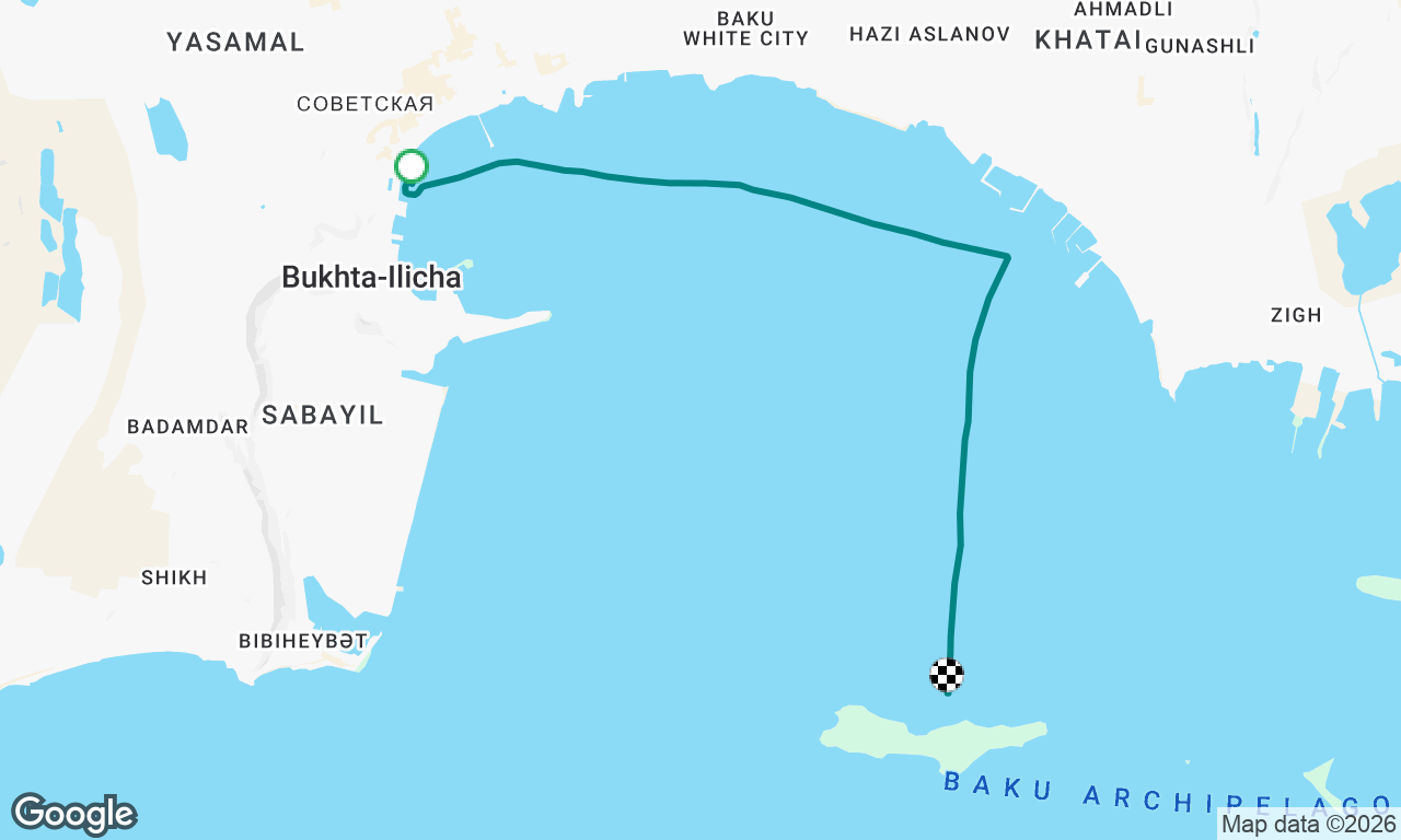 Voyage map