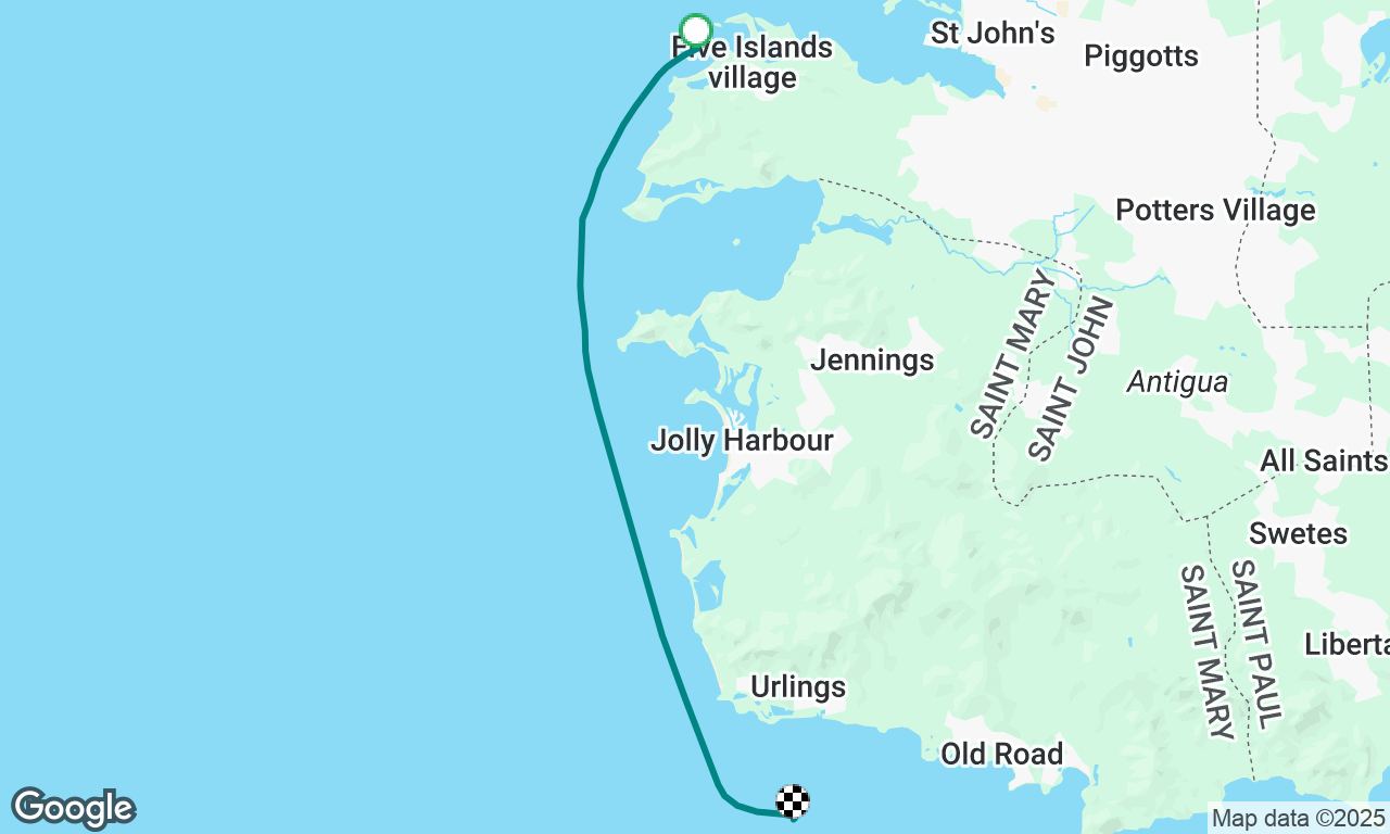 Antigua, Deep Bay to Cades Reef