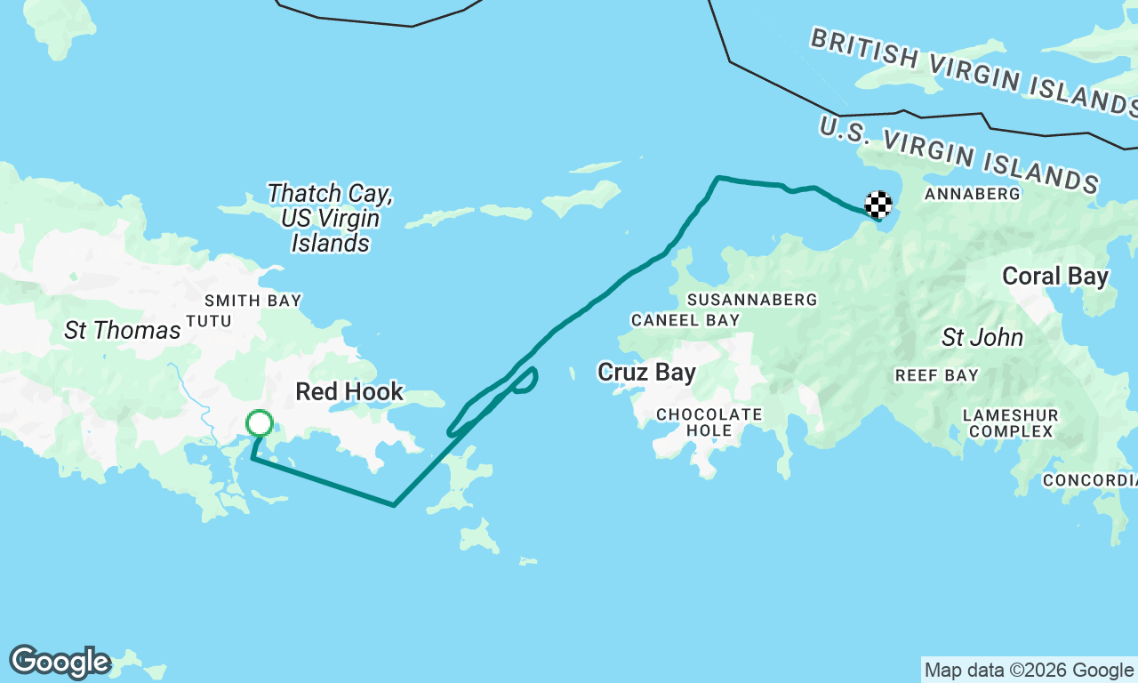 Shakedown USVI sail