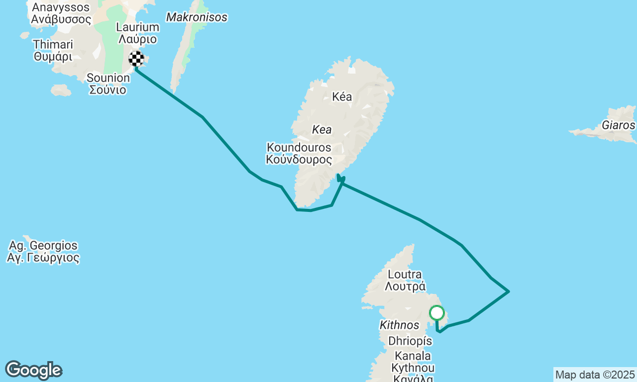 Kythnos to Posidonia