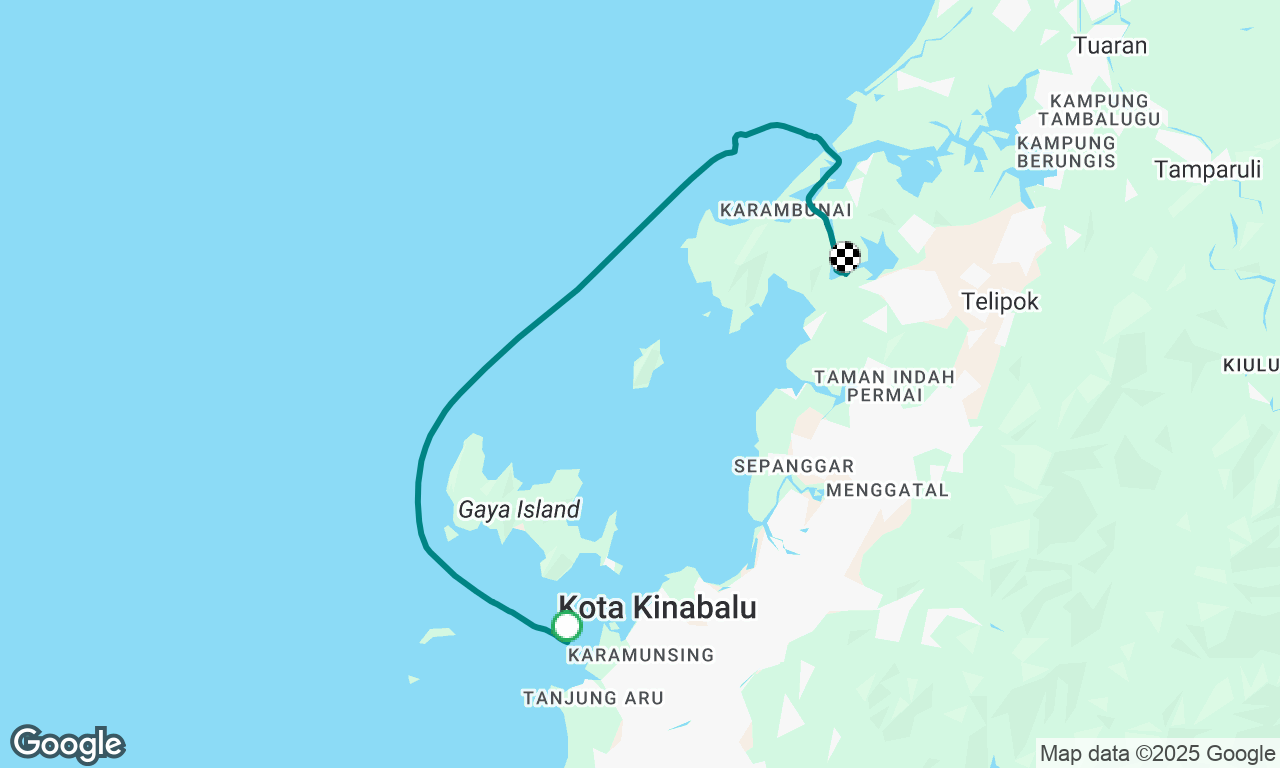 Voyage map