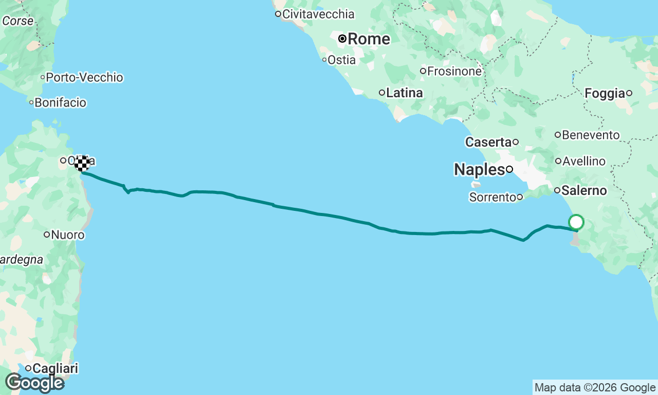 Voyage map