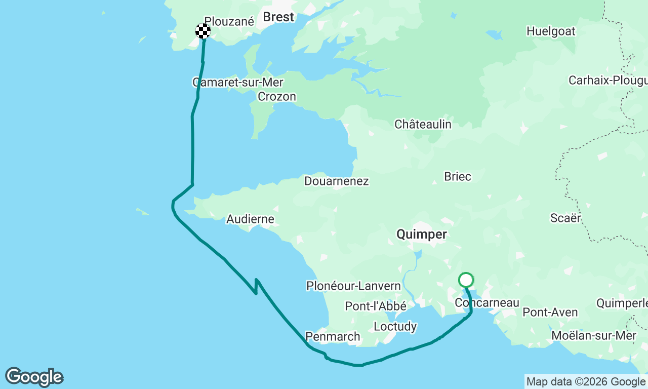 Port-de-Forêt to Anse de Berthaume